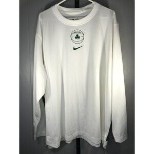 Boston Celtics 2023-2024 CITY EDITION Nike Long Sleeve T-Shirt White Men's 3XL